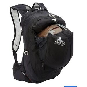 Gregory Miwok 18 GREY Backpack Day Pack Hiking Camping Black